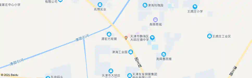天津大邱庄邮局_公交站地图_天津公交_妙搜公交查询2025