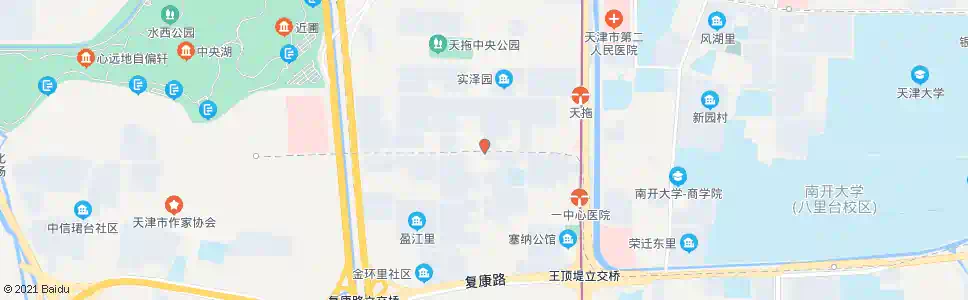 天津澄江路站_公交站地图_天津公交_妙搜公交查询2025