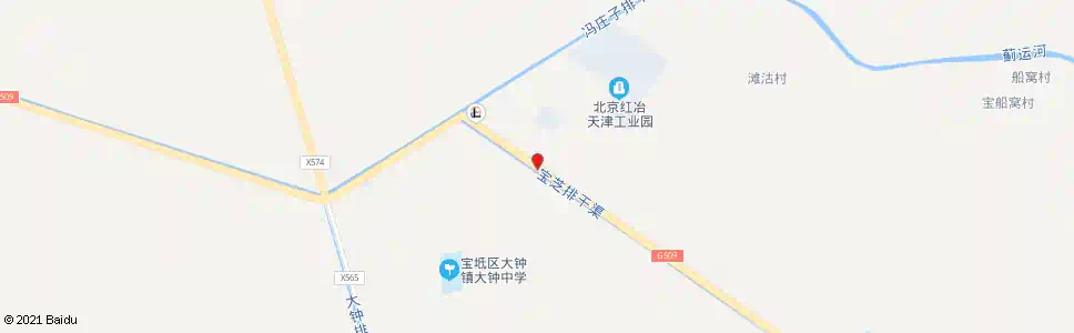 天津大钟开发区_公交站地图_天津公交_妙搜公交查询2025