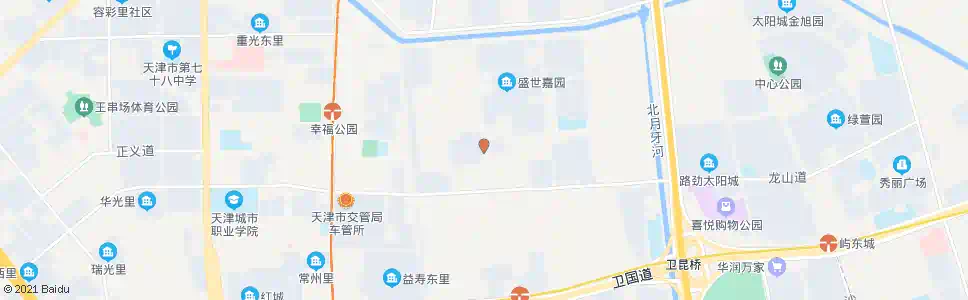 天津凤凰路_公交站地图_天津公交_妙搜公交查询2025