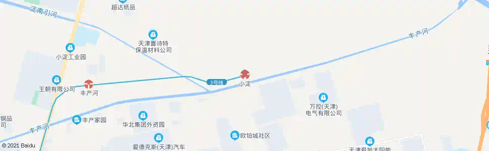 天津小淀地铁站_公交站地图_天津公交_妙搜公交查询2025