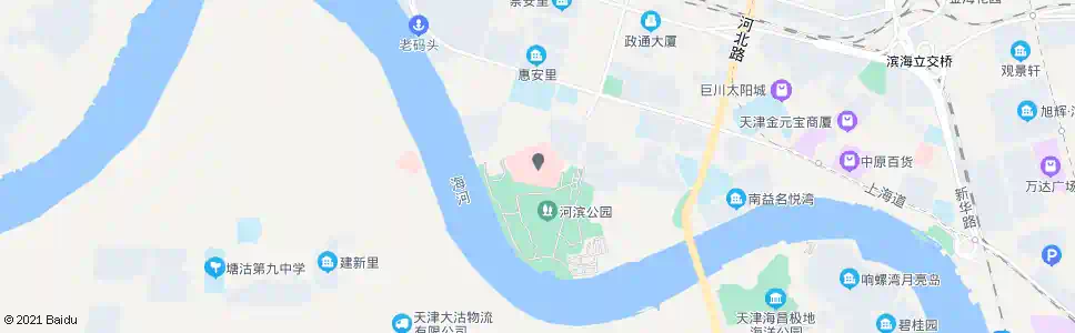 天津天津第五中心医院(西半圆路)_公交站地图_天津公交_妙搜公交查询2025