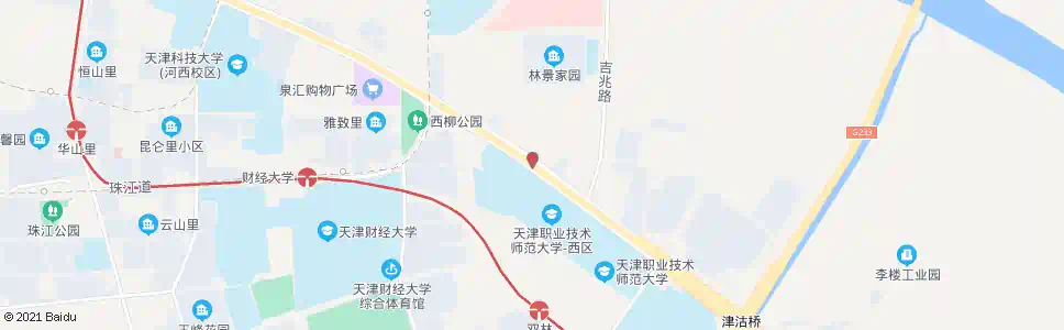 天津轻化所_公交站地图_天津公交_妙搜公交查询2025