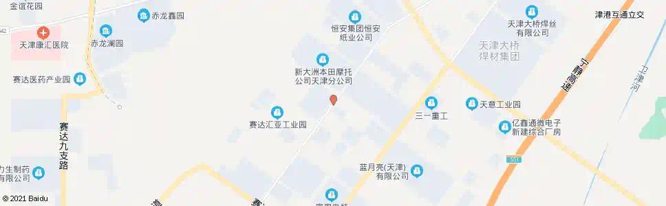 天津东睦粉末冶金_公交站地图_天津公交_妙搜公交查询2025