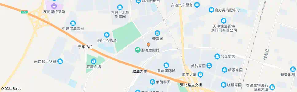 天津堰宾里_公交站地图_天津公交_妙搜公交查询2025