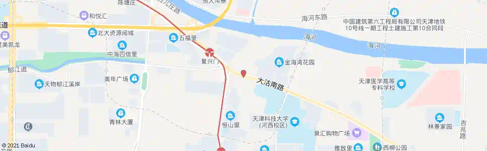 天津柳苑公寓_公交站地图_天津公交_妙搜公交查询2025