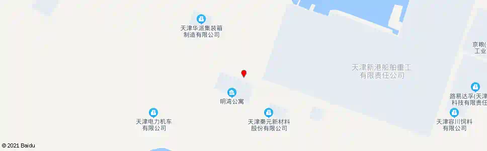 天津蓝领公寓_公交站地图_天津公交_妙搜公交查询2025