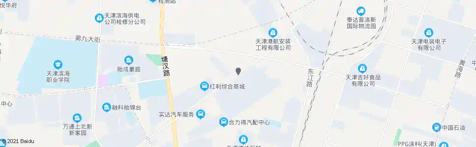 天津滨海创业园_公交站地图_天津公交_妙搜公交查询2025