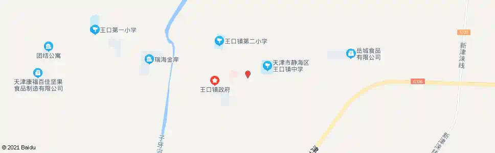 天津王口法庭_公交站地图_天津公交_妙搜公交查询2025
