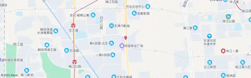 天津汽配城_公交站地图_天津公交_妙搜公交查询2025