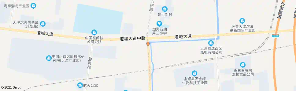 天津油建四部_公交站地图_天津公交_妙搜公交查询2025
