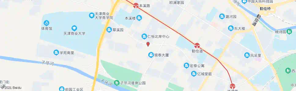 天津咸阳北路公交站_公交站地图_天津公交_妙搜公交查询2025