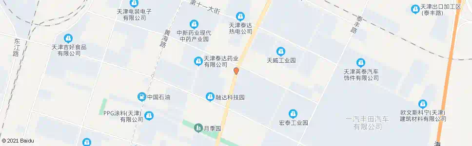 天津村元电子_公交站地图_天津公交_妙搜公交查询2025