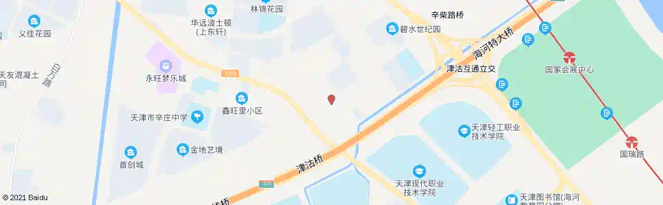 天津瑞天大厦_公交站地图_天津公交_妙搜公交查询2025