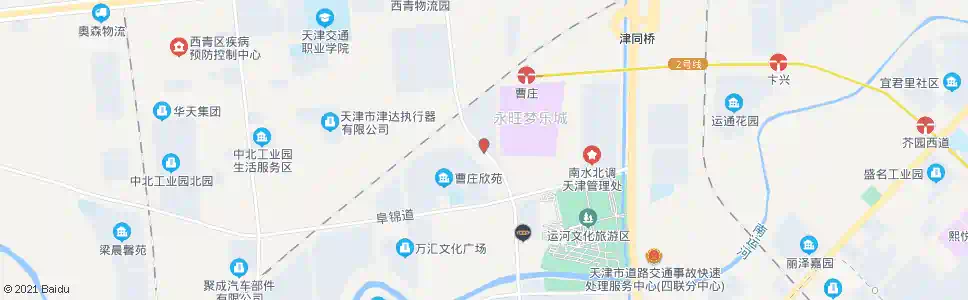 天津曹庄欣苑_公交站地图_天津公交_妙搜公交查询2025