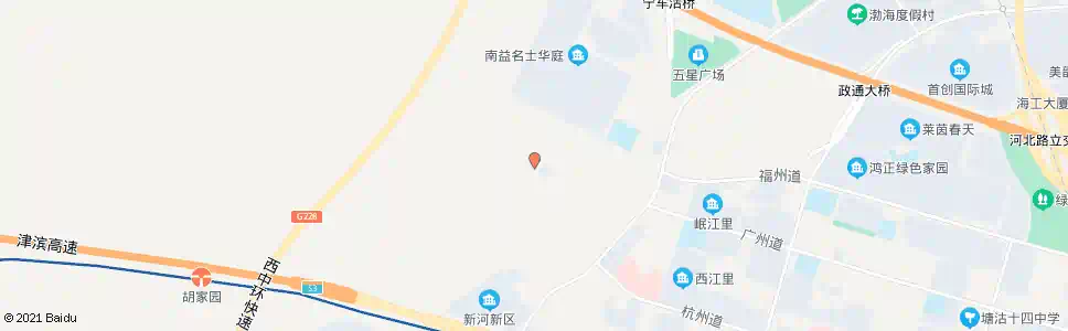 天津新河庄周转房_公交站地图_天津公交_妙搜公交查询2025