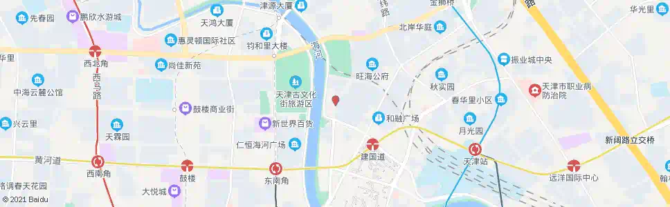 天津瑞海名苑_公交站地图_天津公交_妙搜公交查询2025