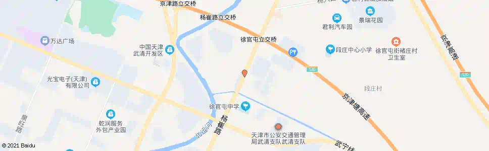 天津徐官屯工业区_公交站地图_天津公交_妙搜公交查询2025