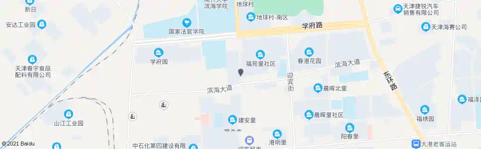 天津福安里_公交站地图_天津公交_妙搜公交查询2025