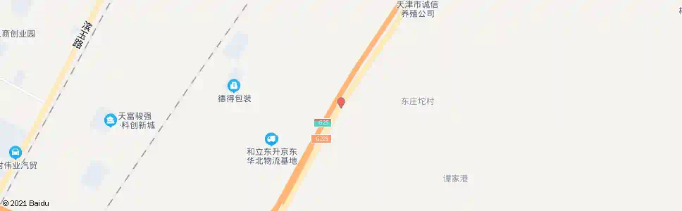 天津西庄坨村_公交站地图_天津公交_妙搜公交查询2025