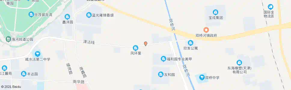 天津王庄_公交站地图_天津公交_妙搜公交查询2025