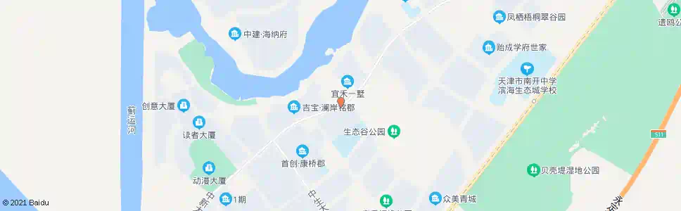 天津仁副营炮台(八一盐场)_公交站地图_天津公交_妙搜公交查询2025