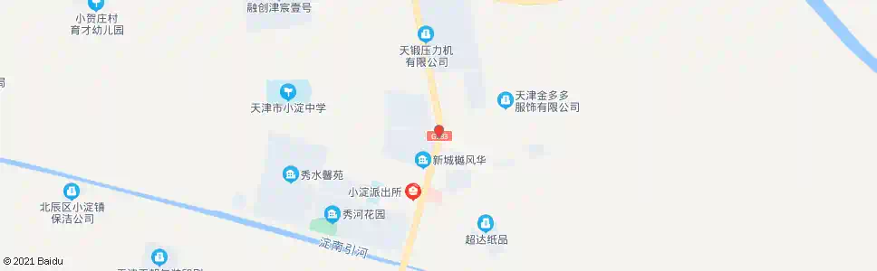 天津小淀村口_公交站地图_天津公交_妙搜公交查询2025