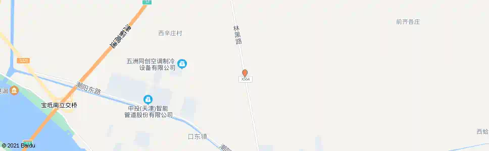 天津上王各庄村_公交站地图_天津公交_妙搜公交查询2025