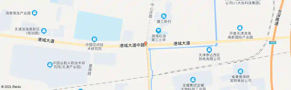 天津中心庄路_公交站地图_天津公交_妙搜公交查询2025