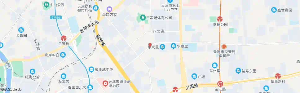 天津王串场三号路_公交站地图_天津公交_妙搜公交查询2025