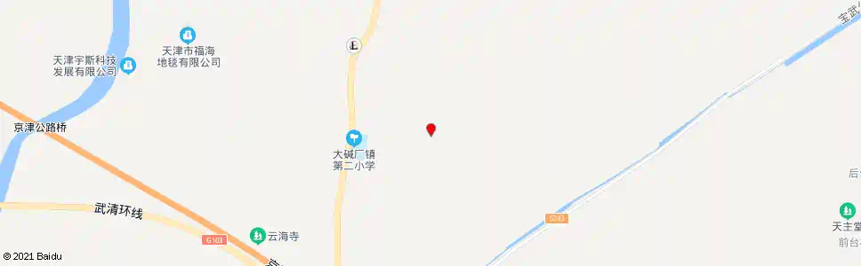 天津二王公庄村_公交站地图_天津公交_妙搜公交查询2025