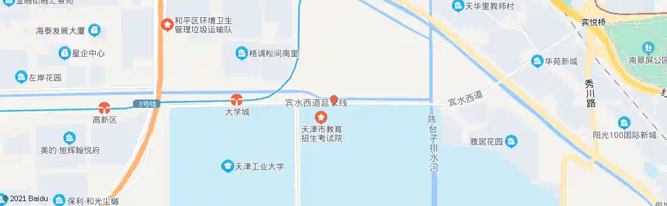 天津天津考试院_公交站地图_天津公交_妙搜公交查询2025