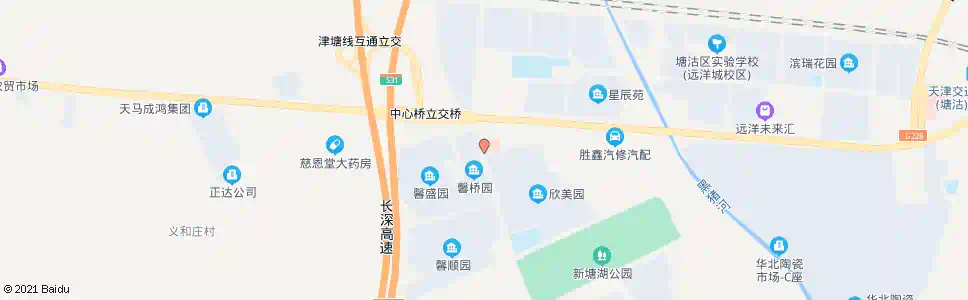 天津馨桥园_公交站地图_天津公交_妙搜公交查询2025