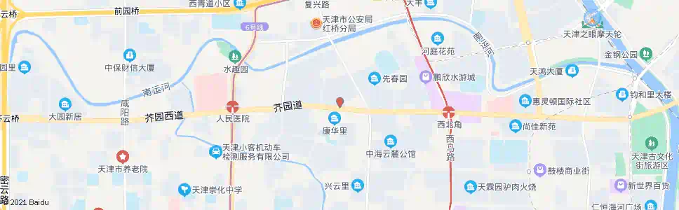 天津毛毡厂_公交站地图_天津公交_妙搜公交查询2025