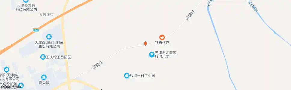 天津线河二村_公交站地图_天津公交_妙搜公交查询2025
