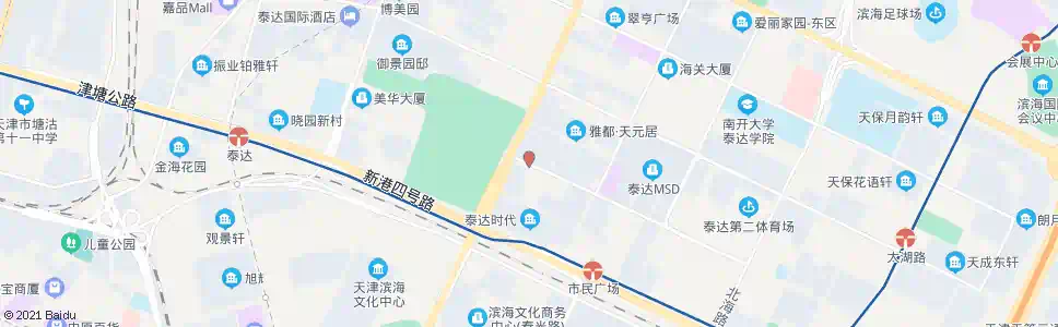 天津贻欣园_公交站地图_天津公交_妙搜公交查询2025
