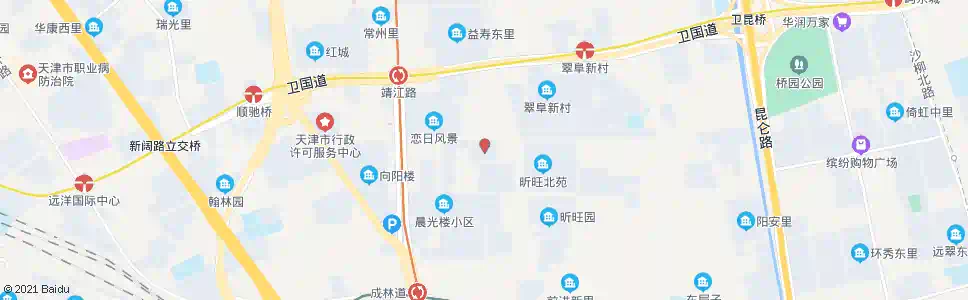 天津晨阳花园_公交站地图_天津公交_妙搜公交查询2025