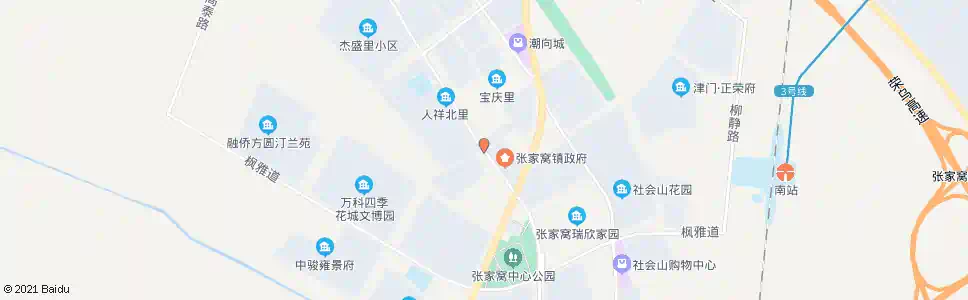 天津张家窝镇政府_公交站地图_天津公交_妙搜公交查询2025