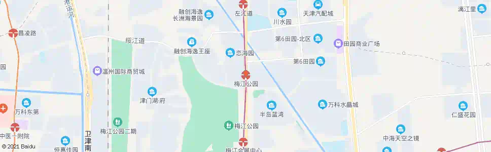 天津天津国际老龄村_公交站地图_天津公交_妙搜公交查询2025