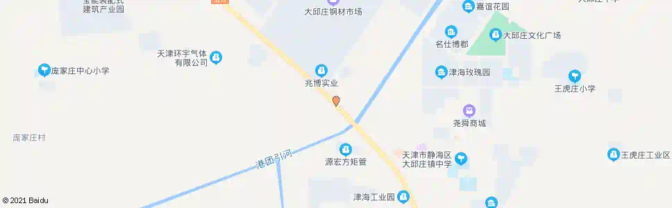 天津大邱庄桥_公交站地图_天津公交_妙搜公交查询2025