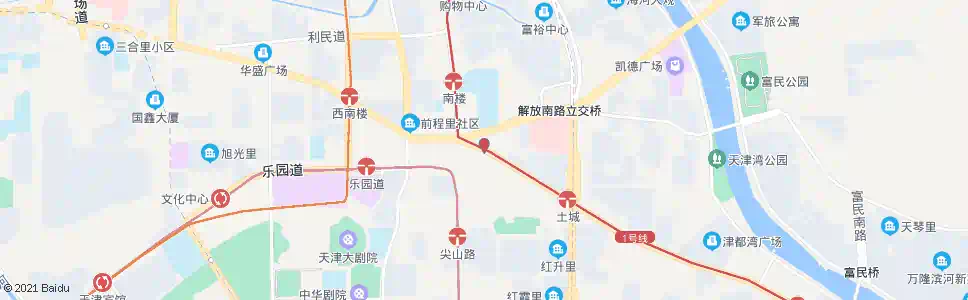 天津天津日报大厦(大沽南路)_公交站地图_天津公交_妙搜公交查询2025