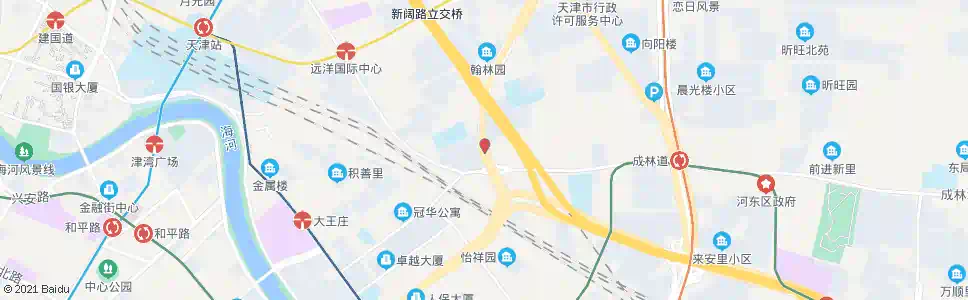 天津唐家口_公交站地图_天津公交_妙搜公交查询2025