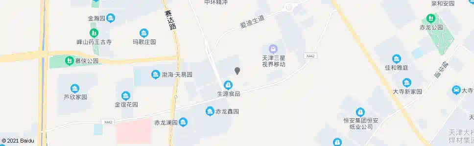 天津三号公寓_公交站地图_天津公交_妙搜公交查询2025