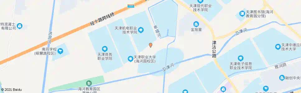 天津机电学院_公交站地图_天津公交_妙搜公交查询2025
