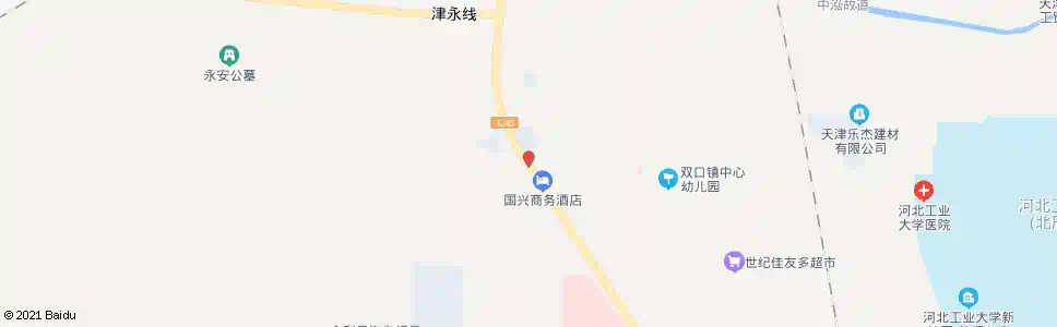 天津双口一村_公交站地图_天津公交_妙搜公交查询2025
