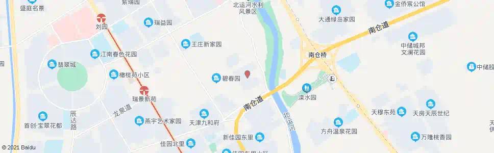 天津金苑公寓_公交站地图_天津公交_妙搜公交查询2025