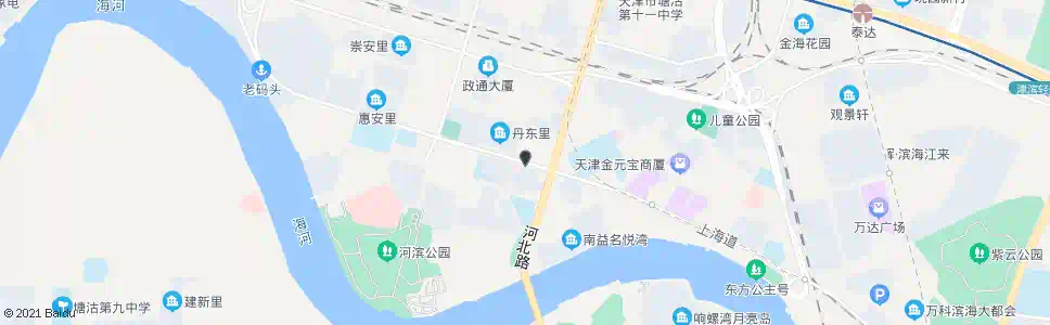 天津丹东街_公交站地图_天津公交_妙搜公交查询2025