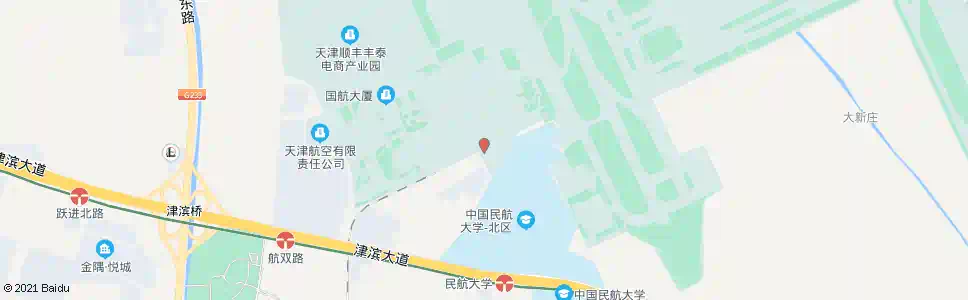 天津机场货运区_公交站地图_天津公交_妙搜公交查询2025
