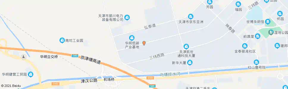 天津节能科技园_公交站地图_天津公交_妙搜公交查询2025