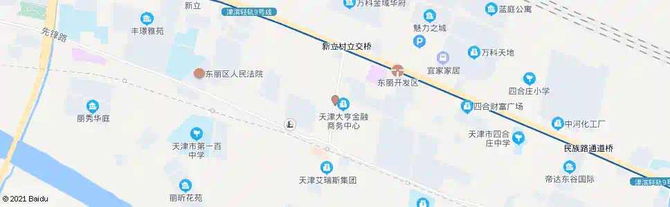 天津东方信财_公交站地图_天津公交_妙搜公交查询2025